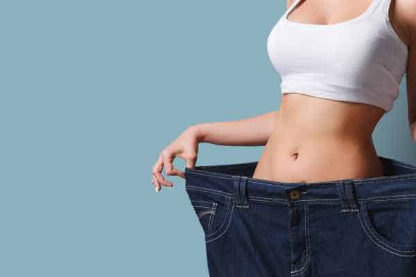 woman after fat reduction treatment West Bromwich