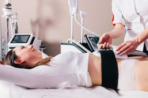 woman having body sculpting to help improve her body image and her mental health West Bromwich