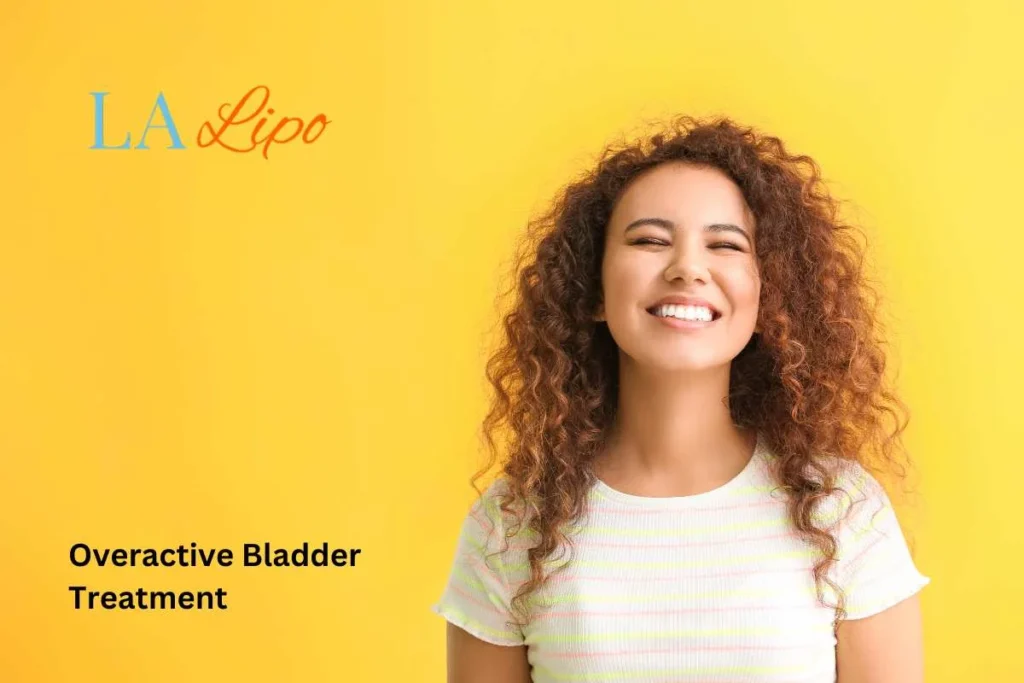 woman smiling about overactive bladder treatment West Bromwich solutions